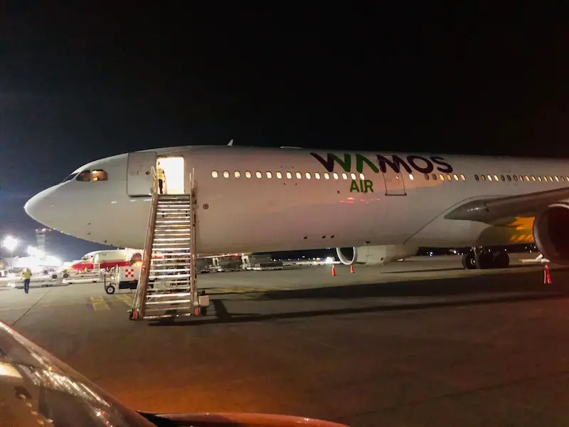 Servicio de comidas para tripulaciones de carga