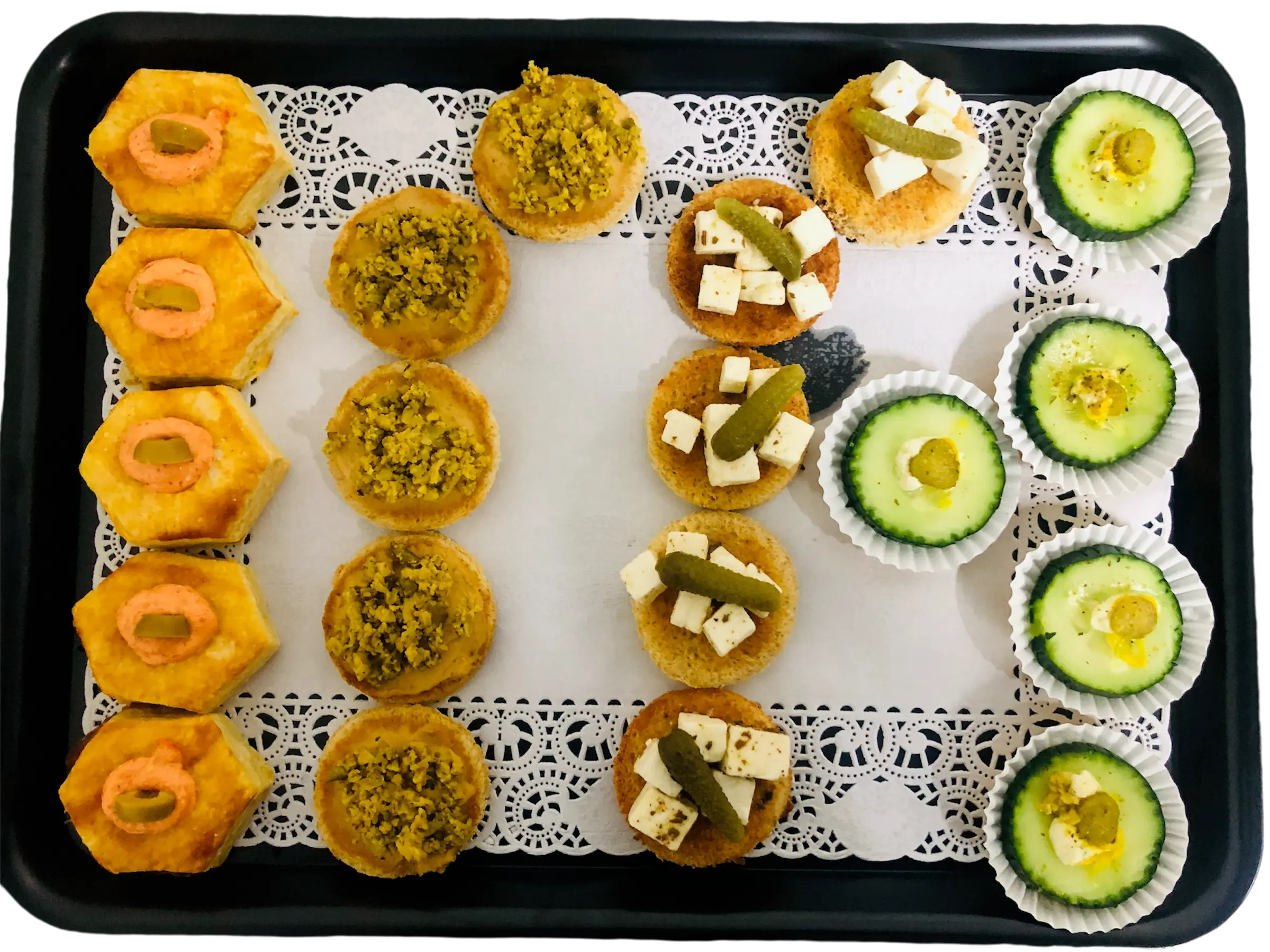 Canapés ejecutivos para eventos